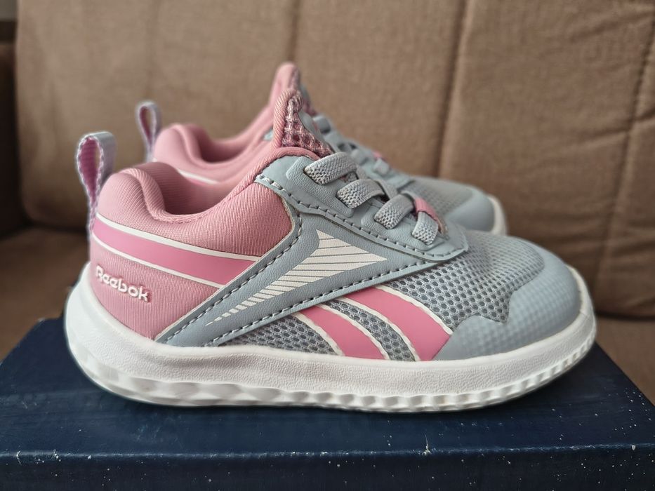 Buty sportowe adidasy Reebok rush runner 5 TD błękitno różowe 22 23