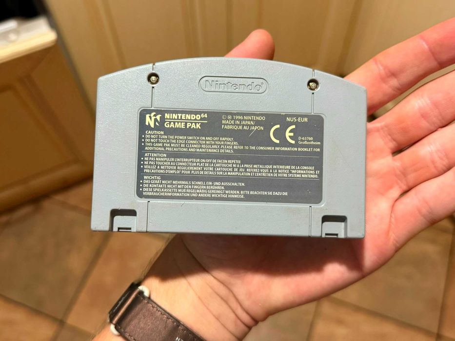 Super Mario 64 gra na konsole Nintendo 64
