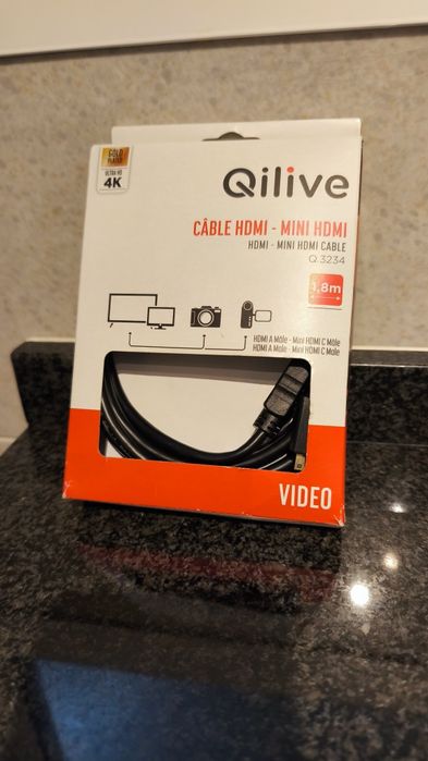 Cabo mini HDMI para HDMI