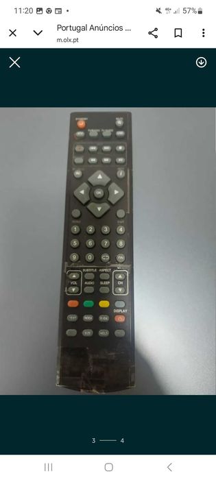 Tv led  Mitsau mais suporte de parede