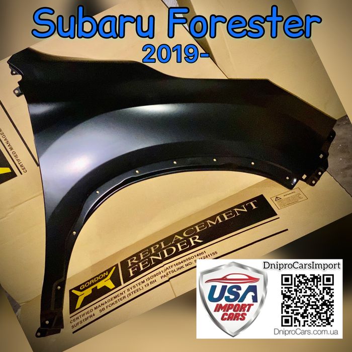 Subaru Forester з 2019 крило STEEL ліве, праве та інші запчастини