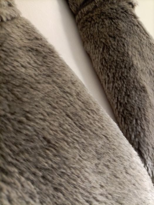 Casaco camurça castanho