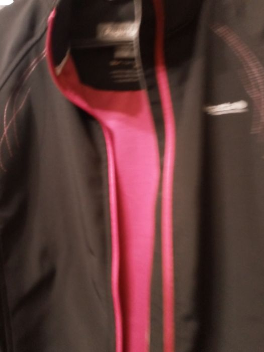 Bluza damska czarna fiolet 38 Regatta sportowa
