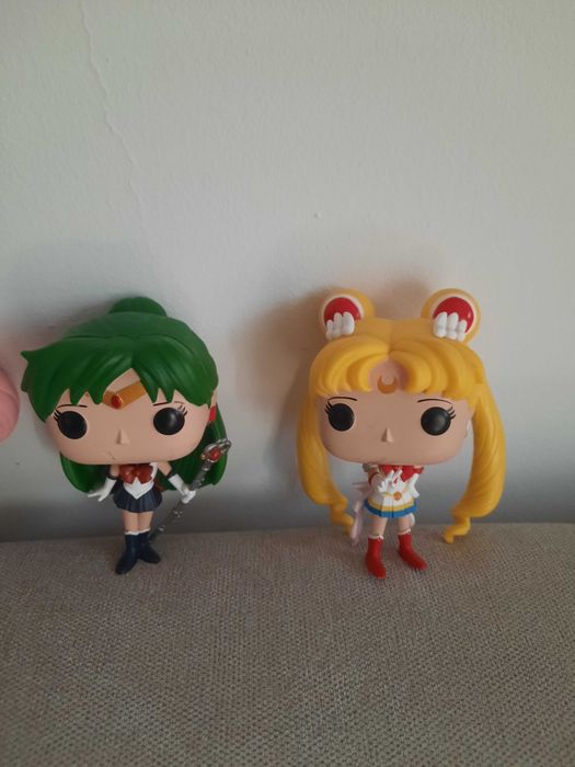 4 bonecos Funko Pop super sailor Moon
