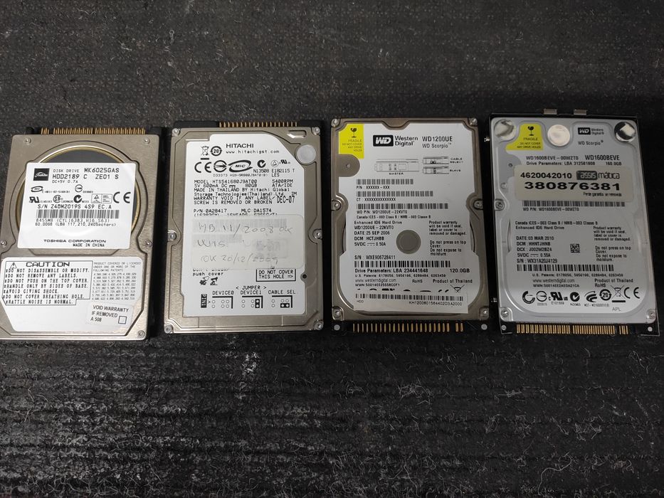 Discos rígidos ide e sata 2.5 ou 3.5