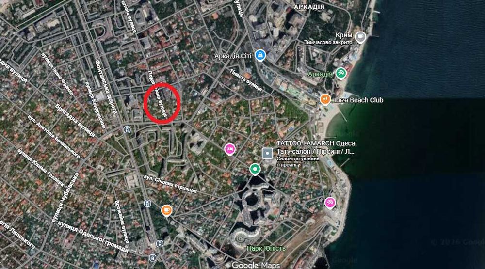 Участок 5,3 сотки на 7-й ст. Б. Фонтана с коммуникациями