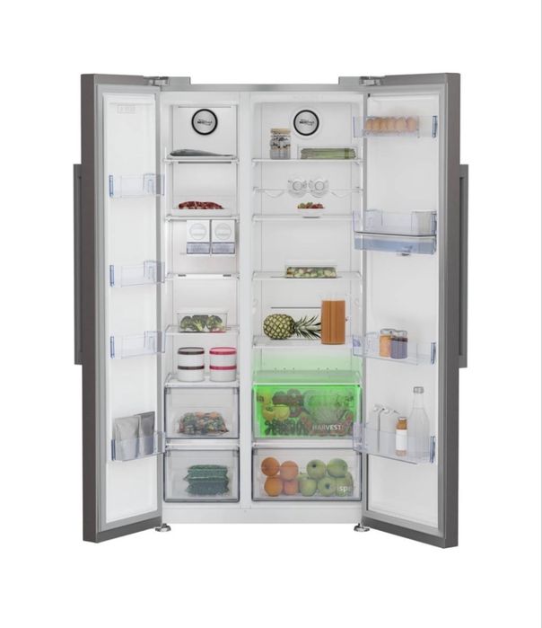 Frigorífico Americano BEKO GN163242XBN (No Frost - 179 cm - 576 L - Inox)