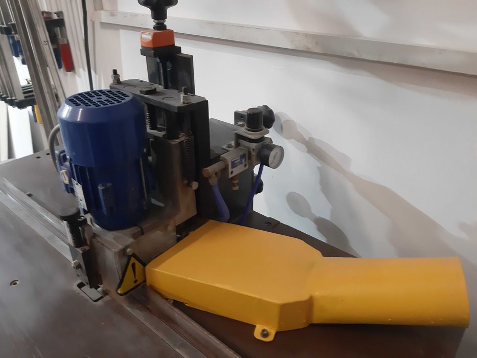 Okleiniarka i frezarka do obrzeży PCV JAROMA+przyrząd pomiarowy