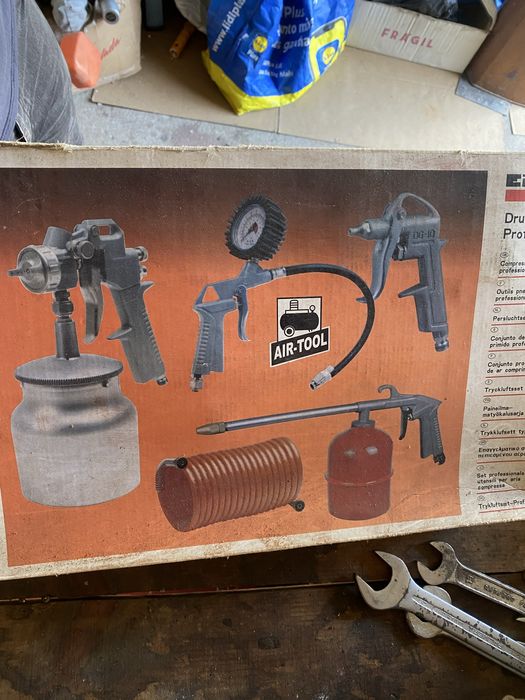 Kit de Ferramentas Pneumáticas Einhell (5 peças) – Como Novo!