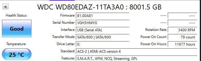 Зовнішній жорсткий диск на 8000 Гб seagate backup plus