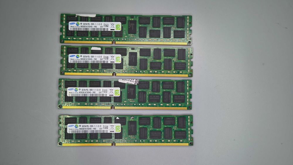 RAM Samsung M393B1K70DH0 -YK0 32GB(4x8GB) DDR3L CL11 1600MHz ECC Registered