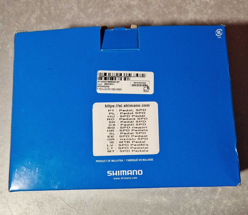 Pedały rowerowe SHIMANO SPD PD-M324