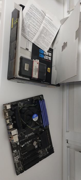 Комплект i5 4670 gigabyte h87-hd3 8gb+ 1tb hdd