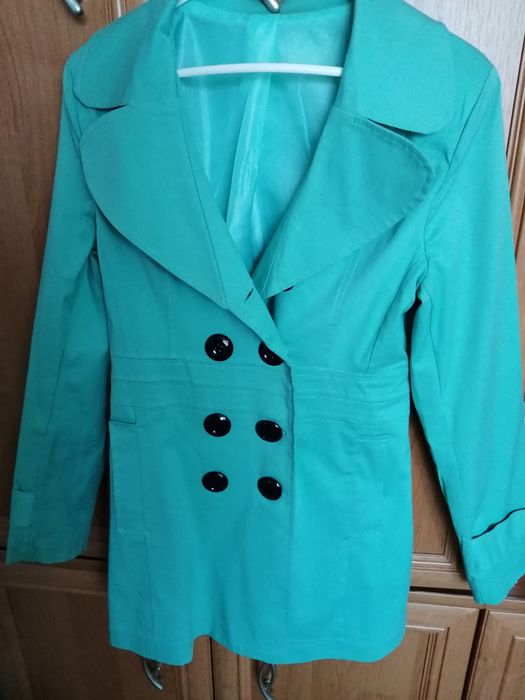 Płaszcz płaszczyk damski  cienki  letni wiosenny jesienny przejsciowy