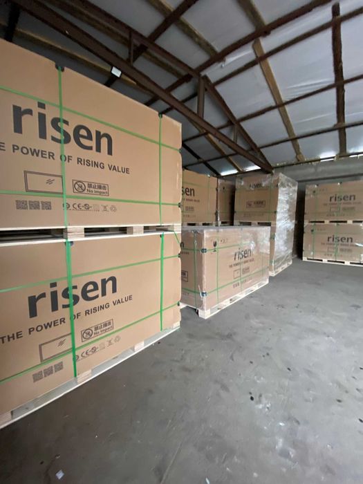 Сонячні панелі Risen  Longi 435 вт 625 Вт чорна рамка сонячні батареї