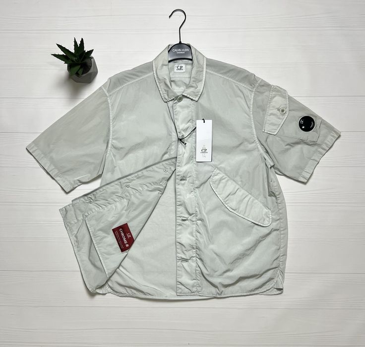 Рубашка овершот Cp Company Chrome-R Short Sleeve