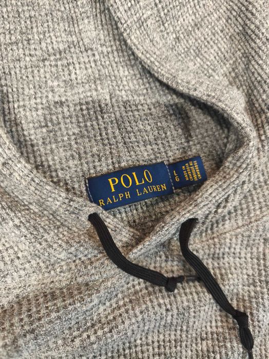 Худі Polo Ralph Lauren оригінал чоловіча кофта сіра розмір М-L