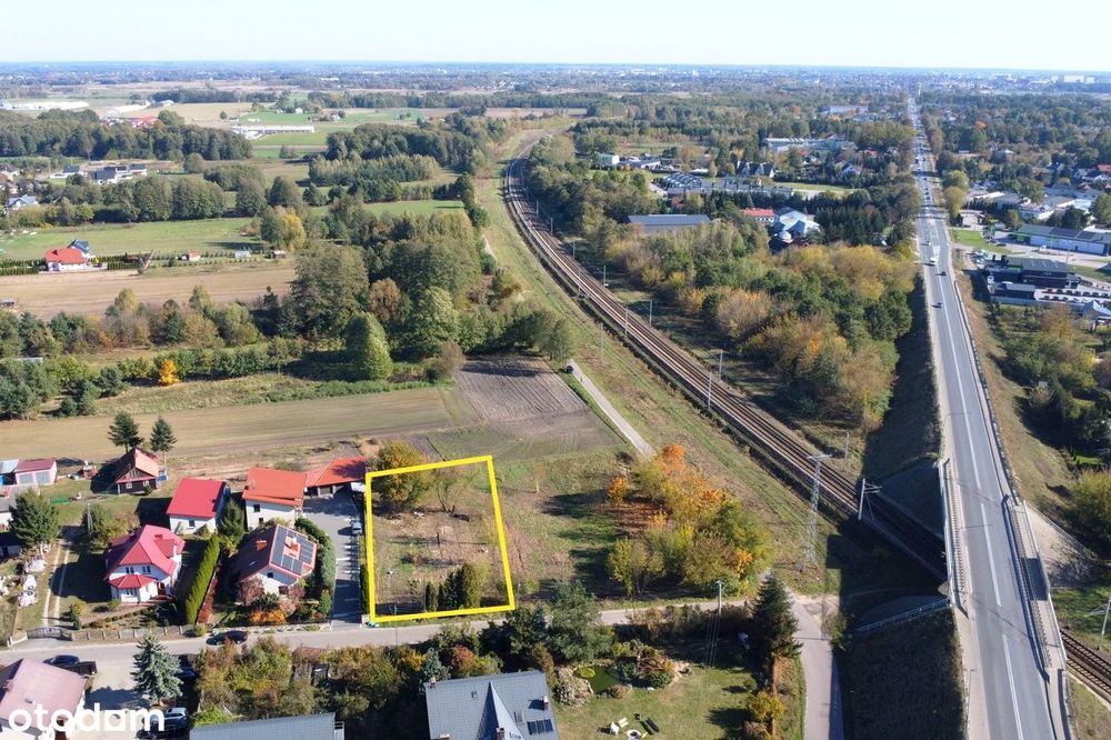 Działka 1206 m² pod Siedlcami - Nowe Opole ul. Cicha. - Widok 3