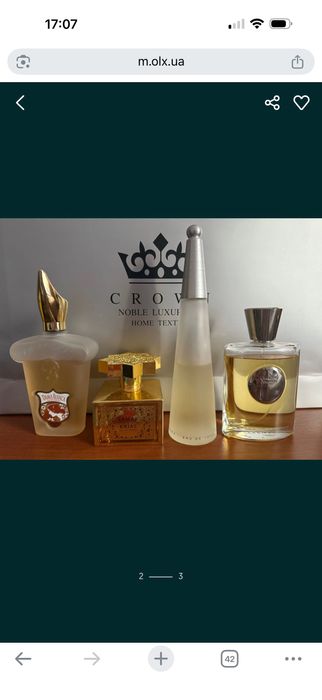 Парфуми розпродаж