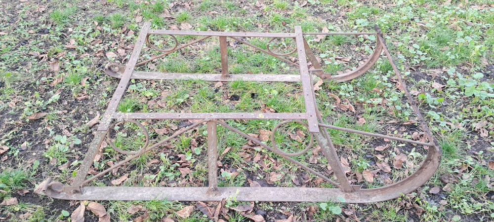 Кінні сани (металеві)