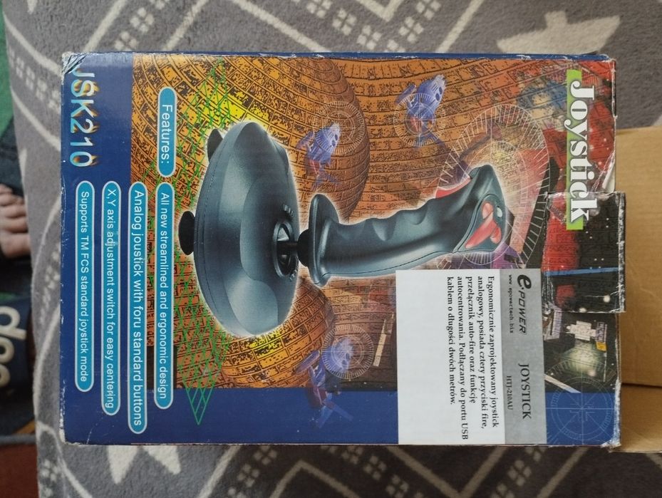 Joystick do gry na komputerze.