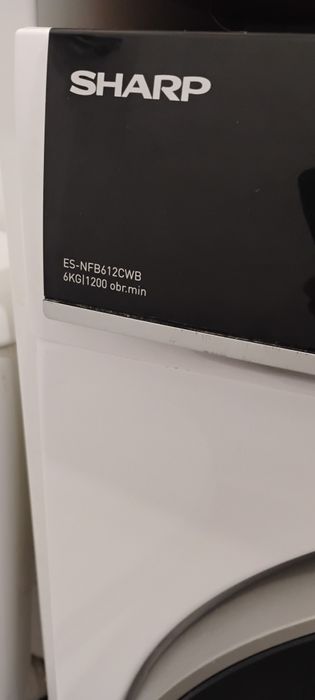 Pralka SHARP ES-NFB612CWB-PL 6kg 1200 obr