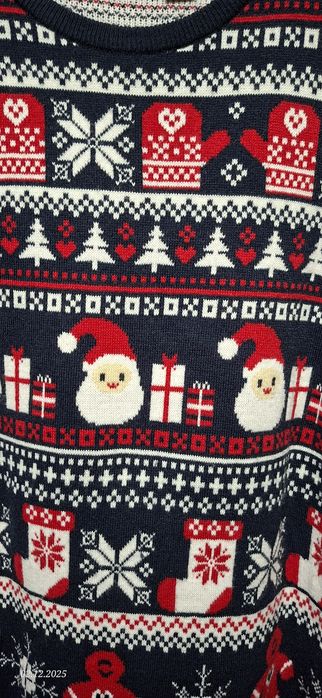 Sweter  sweter świąteczny  Livergy z lidla rozm.M