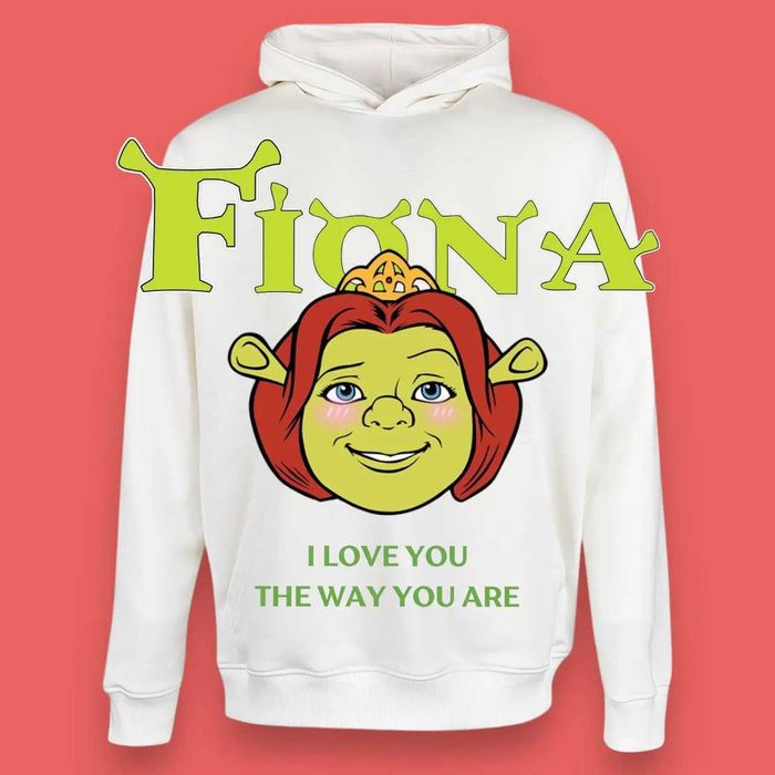 Парні худі Шрек і Фіона | парний одяг, принт на худі, кофти