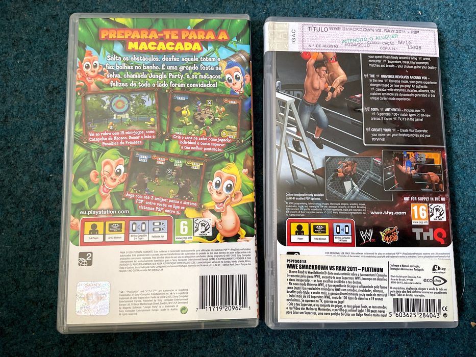 Jogos Sony Playstation Portable (PSP)