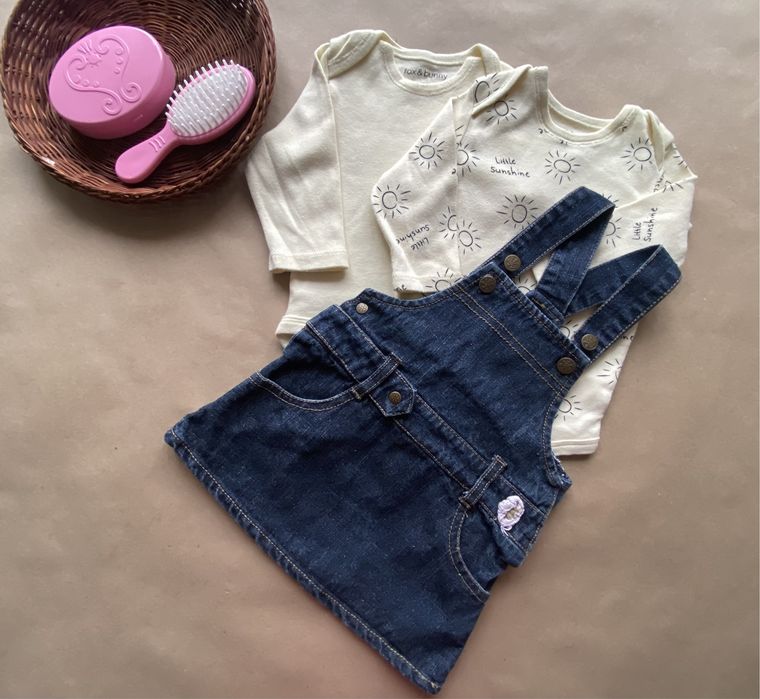 Речі на дівчинку 62-68 см 3-6 міс