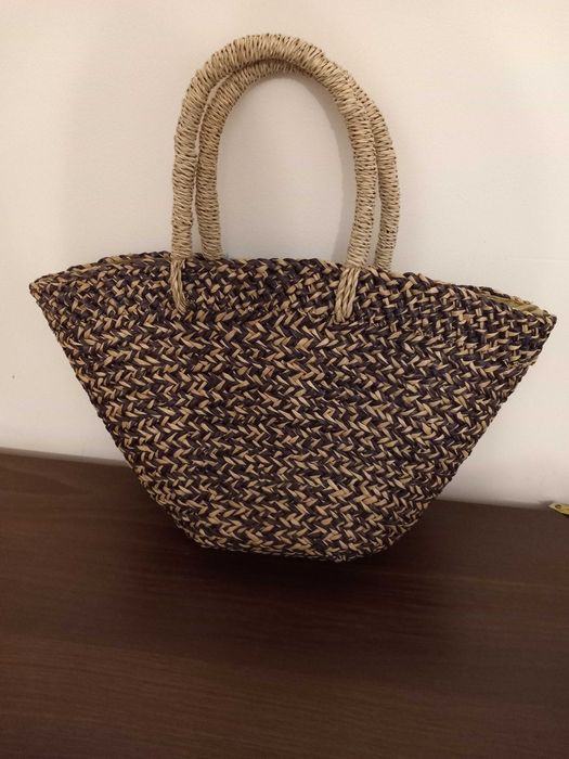 Torebka plażowa plecionka
