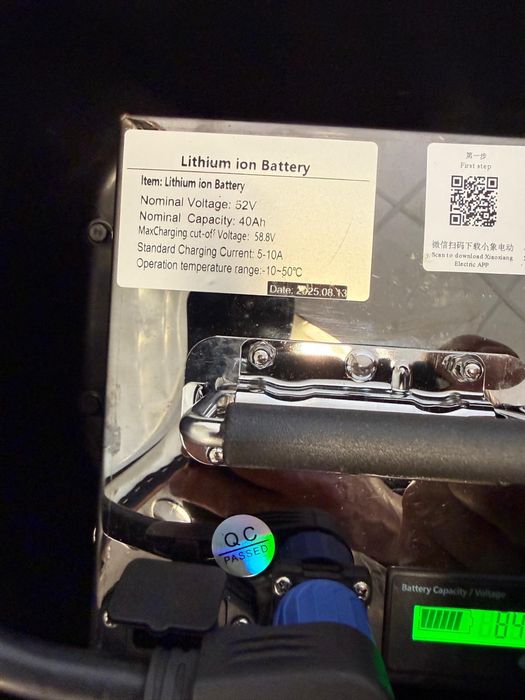 Scooter Electrica UNU - Fabrico Alemão | Bateria 40AH Removível | 80Km Autonomia