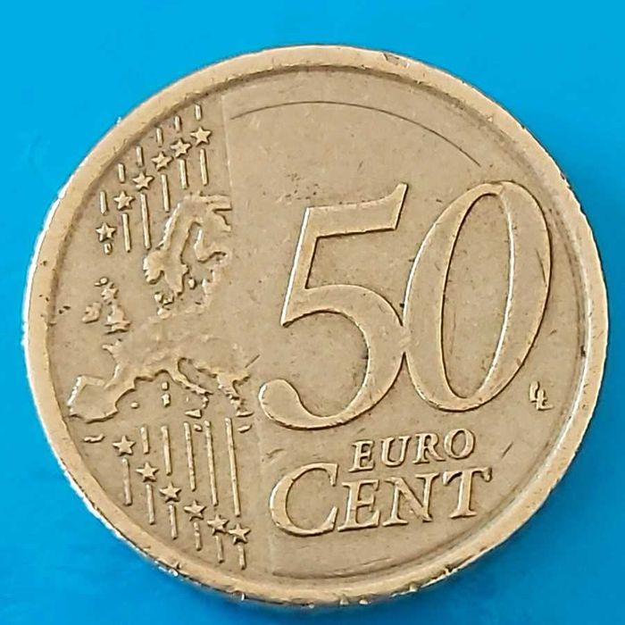 50 Cêntimos de 2008 da Itália
