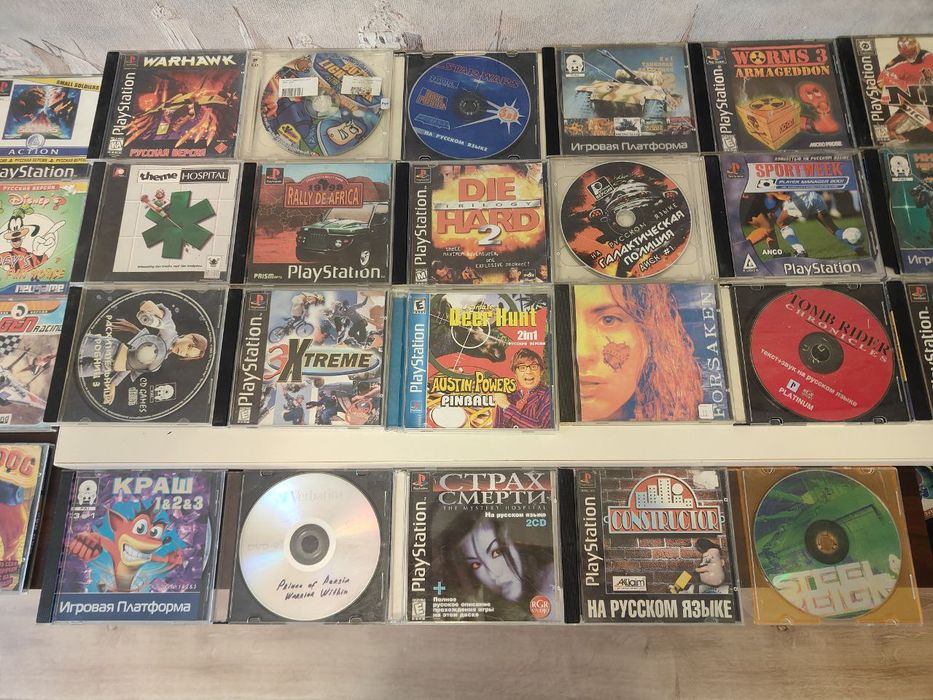 Диски на Sony PlayStation 1, PS 1