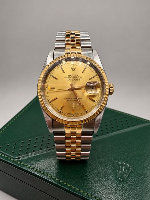Rolex Datejust 36 mm  Jak Nowy ref. 16223 box + certyfikat