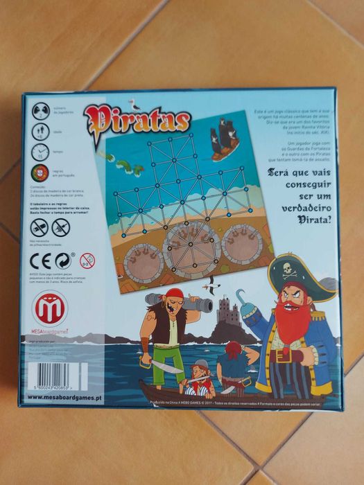 Jogo Piratas - 2 jogadores NOVO