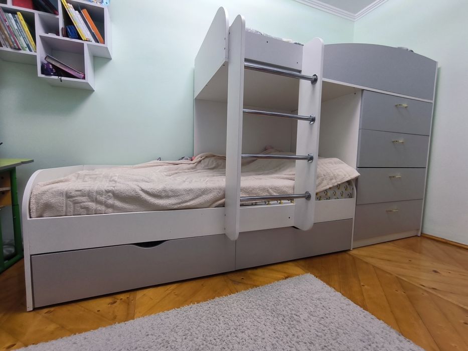 Ліжко двохярусне дитяче, підліткове