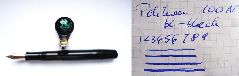 Pióro Pelikan 100N kreska B-BB GER 1938