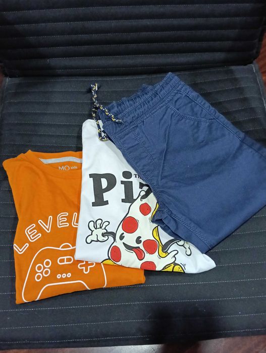 Lote Roupa Rapaz (9-11 anos) - T-shirts e Calças MO/Lefties