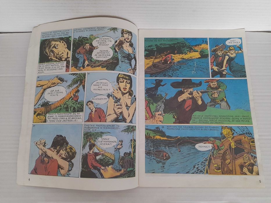 Komiks SKARB MAJÓW KAW 1989 wydanie 1 Tibor Cs. Horvath