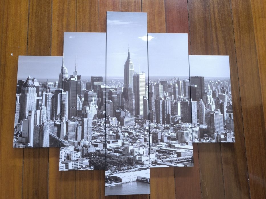 Quadros decorativos da cidade de Nova York