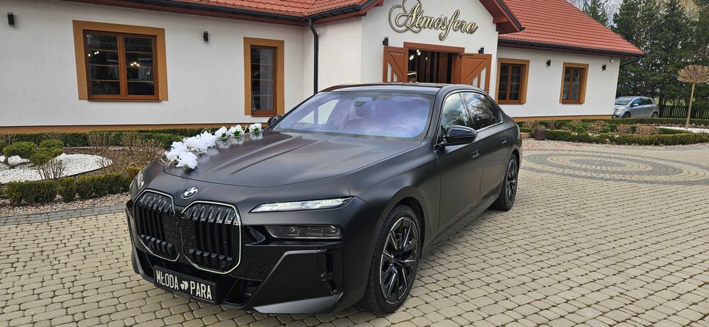 Auto Samochód do Ślubu Wesele BMW 7