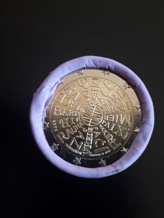 Moeda de 2€ - Paz entre as Nações - Portugal 2023 UNC
