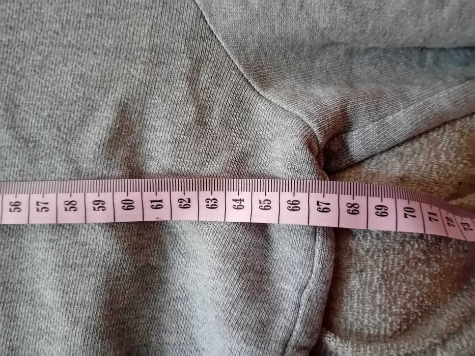 Oryginalna szara bluza z kapturem LEVI'S Graphic Hoodie XL kangurka