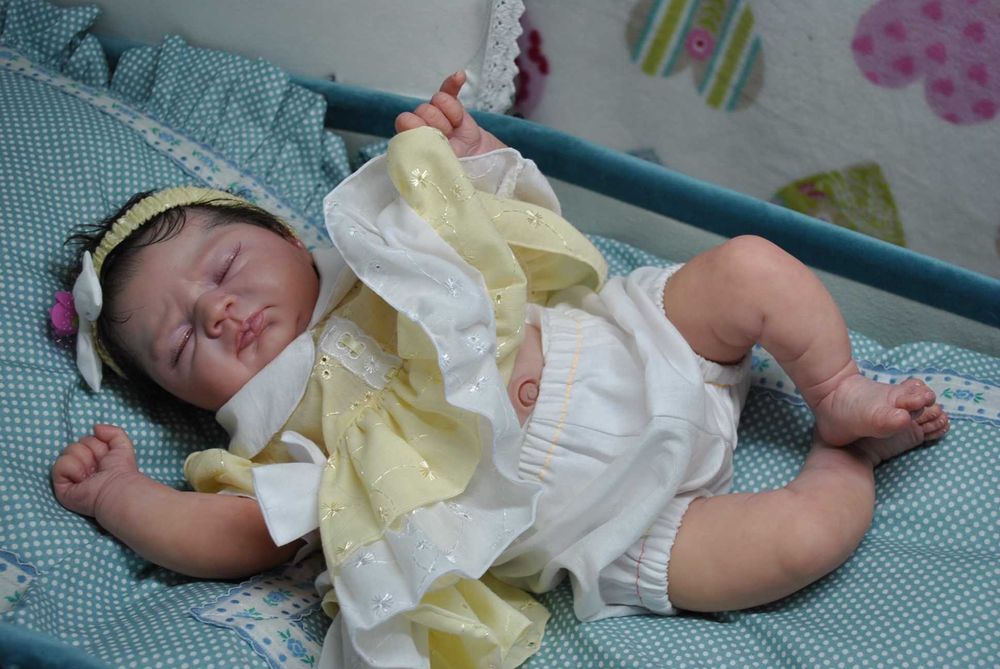 Oryginał lalka reborn kit E. Marx Ivy realistyczna wykonana genesis