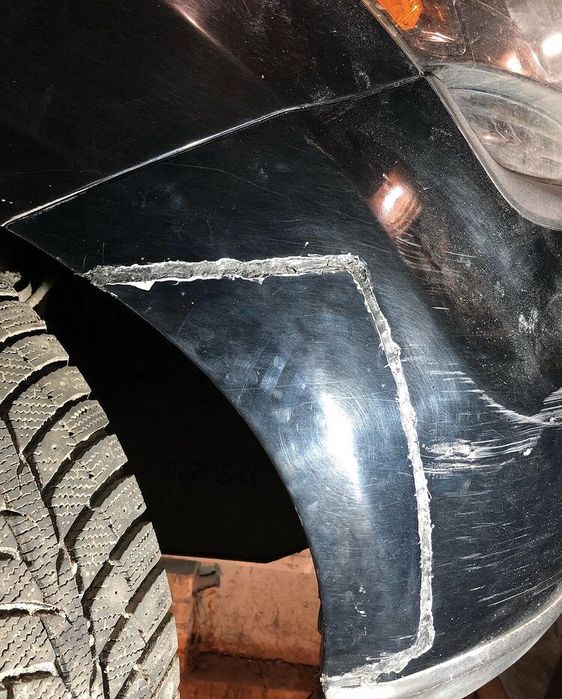 Ремонт бамперов пайка пластика любой сложности