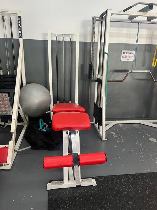 Venda lote completo maquinas musculacao