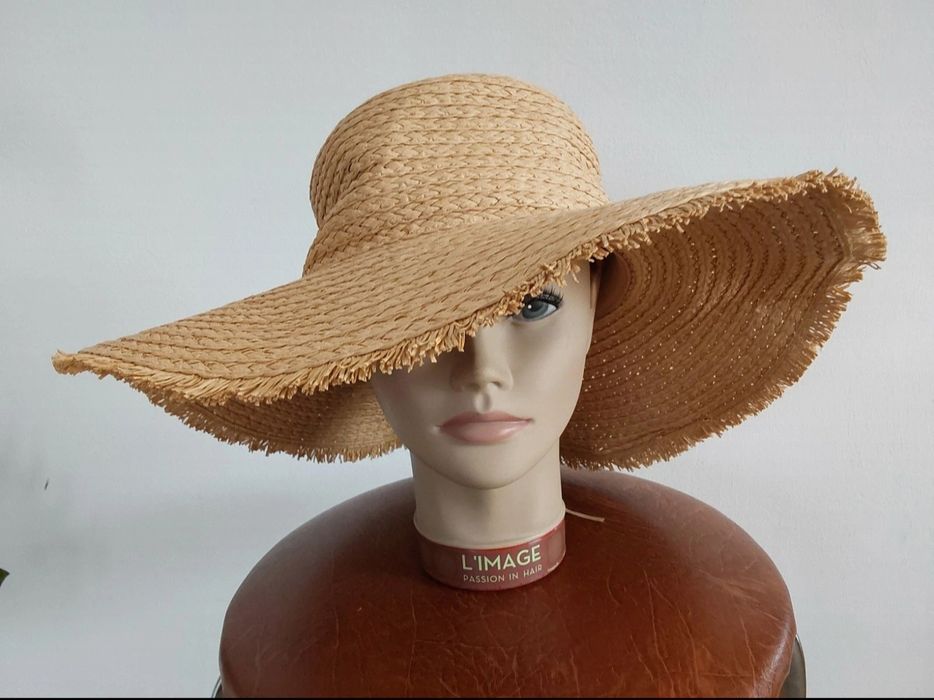 Elegance Kapelusz  słomkowy szeroki