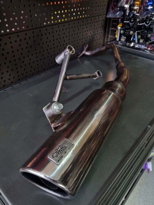 Прямоток тюнінг honda dio 4t