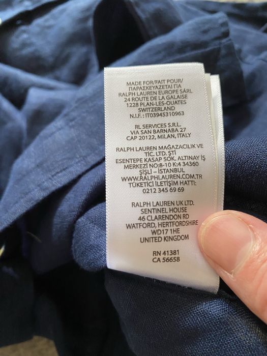 Polo Ralph Lauren 100% Len,rozmiar S